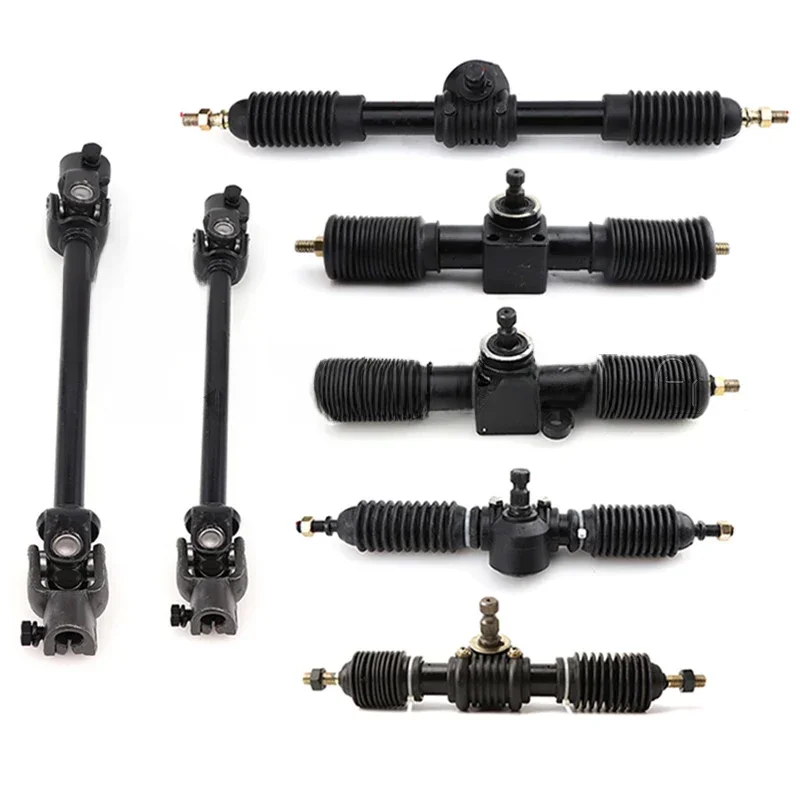 Pignon de crémaillère de direction assistée, 300mm 320mm 420mm, adapté au bricolage, chine ATV Go Kart Buggy Buggy Karting UTV Quad, pièces de vélo