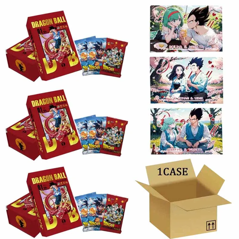 

Wholesale Dragon Ball Collection Card Booster Box Douqu Wenchuang Handsome Poster Protagonist 1case Of Trade Cards