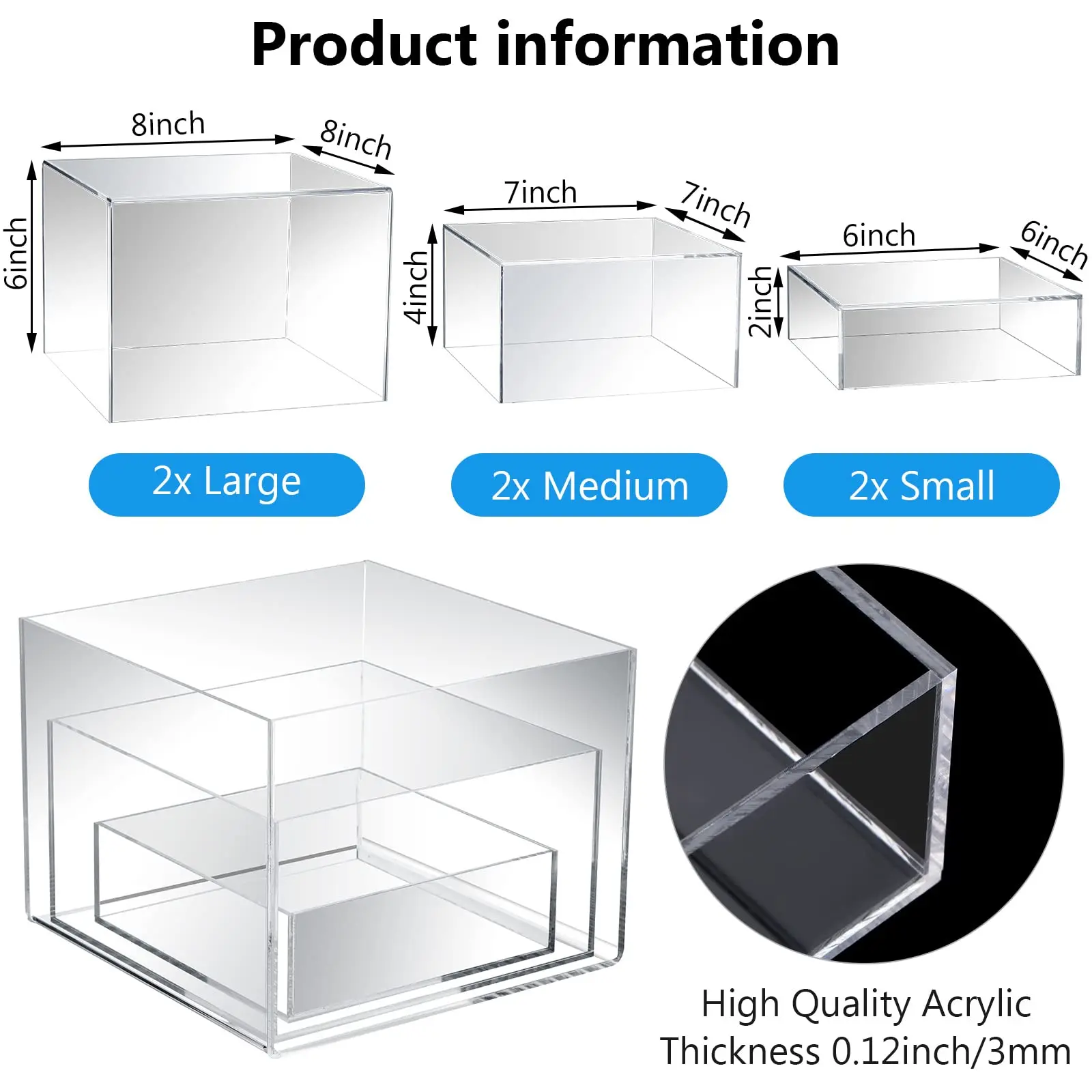 Cake Cover Dome Dessert Display, Food Case, Stand Plate, Acrylic Tray, Cloche Platter Covers, Transparent Stands