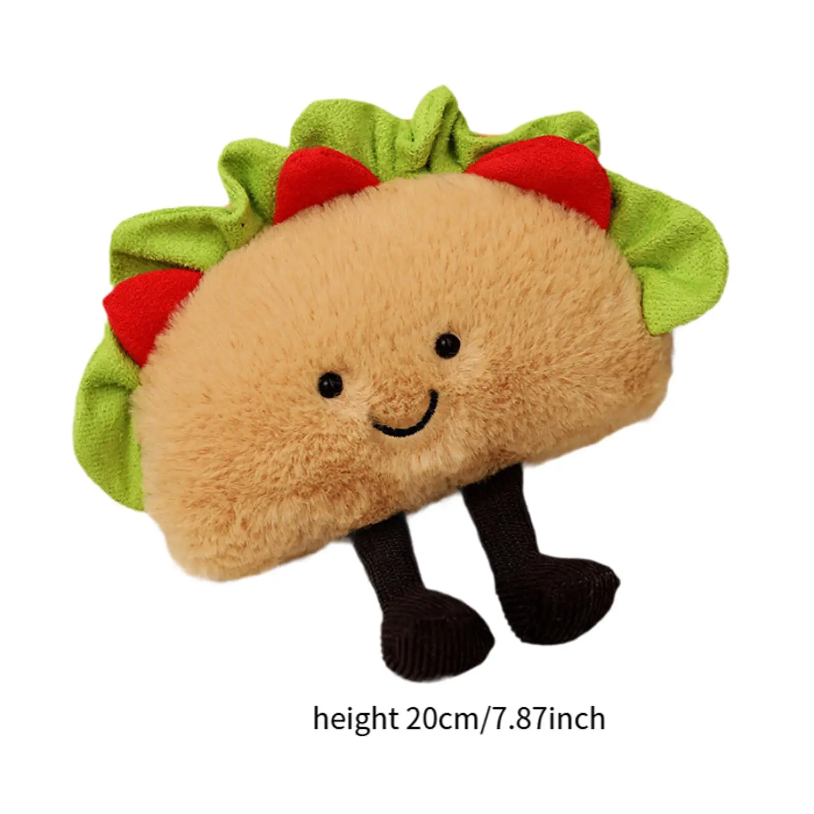 Bonito hambúrguer pizza taco sanduíche simulação recheado hambúrguer travesseiro de pelúcia mochila decoração plushie divertido brinquedo do miúdo para amigo da família