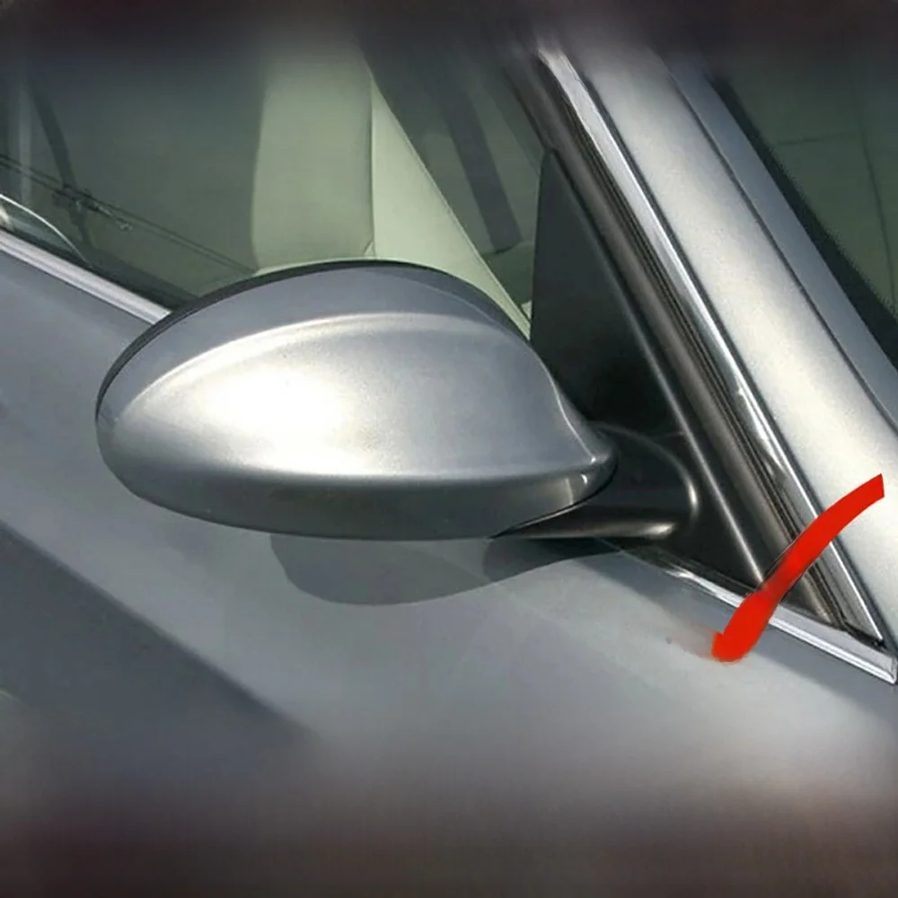 1 paire pour BMW série 1 3 E87 E81 E82 E90 E91 E92 E93 garniture de boîtier latéral de vue arrière ABS Style Fiber de carbone couverture de rétroviseur de voiture