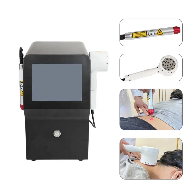 

685nmand830nm laser therapy massage machine physical red light therapy pain relief equipment 600W period pain relief for clinic