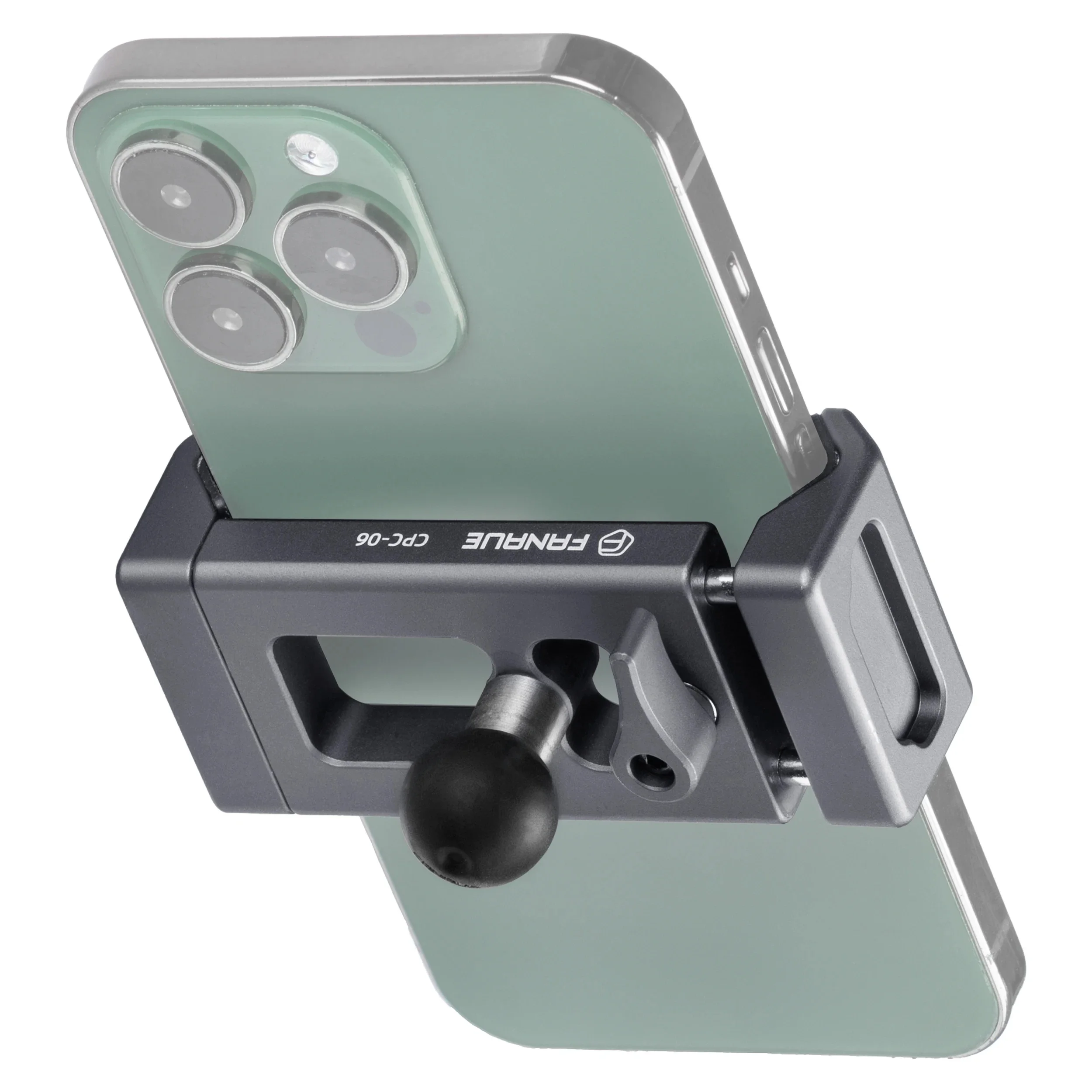 AliExpress FANAUE Bicycle Phone Holder 360 Degree Rotation Aluminum Alloy Suitable For Motorcycle 17mm Ball Head Connecting Rod