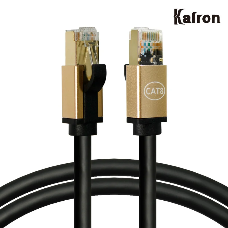 Calon CAT. 8S-FTP Lan Cable 10M High Speed Internet Ran Lanport Network Ethernet Connector 40Gbps