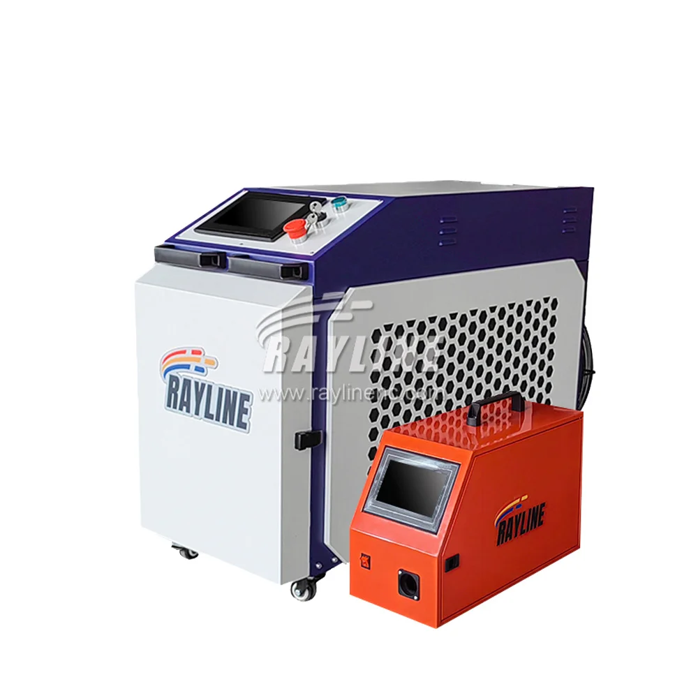 Laser Welding Machine Blue White All in One Water Cooled RA-HW1000T, Industrial Handheld Laser Welder for Metal Stainless Steel