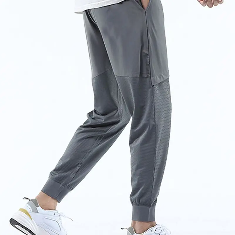 Men's Casual Fashion Sports Pants, Men's Chill Training Jogger Banding Pants gym sports pants, jogger sweatpants, running exercise jogging