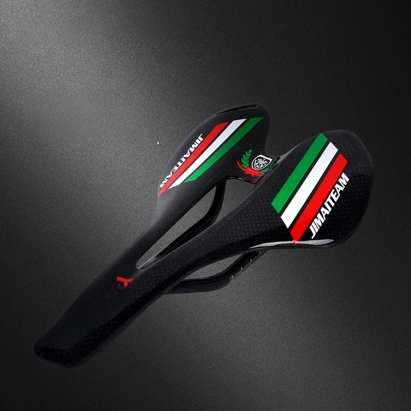 AliExpress NONE Mountain Bike Carbon Saddle, MTB Road Bicycle Saddles, Racing Bike Seat Accessories, Hollow Design,275x143mm