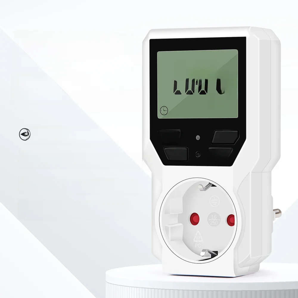 AliExpress JUANJUAN Digital Timer Switch Programmable Electronic Timer Socket Outlet Countdown Micro Cycle Day/Hour Time Control EU Plug 230V/16A