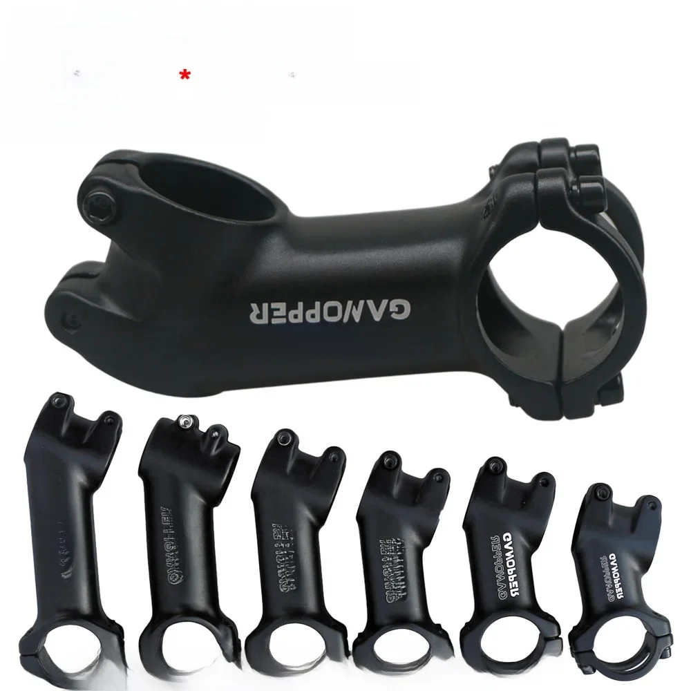 AliExpress GANOPPER Mountain Bike Handlebar Stem 10/17/25/35/45 Degree Handlebar Riser Bicycle Front Fork Tube 31.8mm Road Bike Riser Bicycle Stem