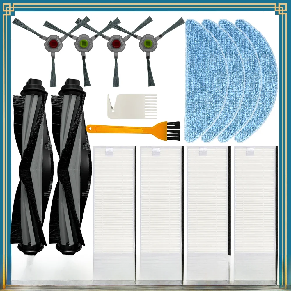 Pièces de rechange pour aspirateur robot Yeedi K650, accessoires, brosse latérale principale, filtre Hepa, vadrouille, chiffon, gril