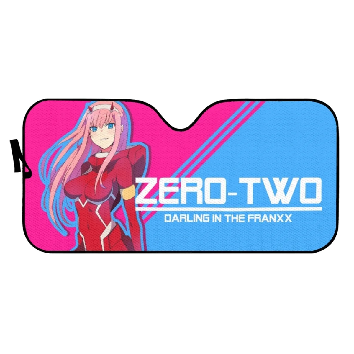 Foldable Sun Shade Visor Covers Universal Car Windshield Sunshade Zero Two Darling in The Franxx Anime Sun Shield Protectors