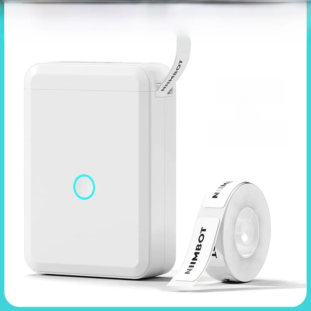 Niimbot D110 Mini impressora térmica portátil sem tinta, auto-adesivo Label Maker para etiquetas