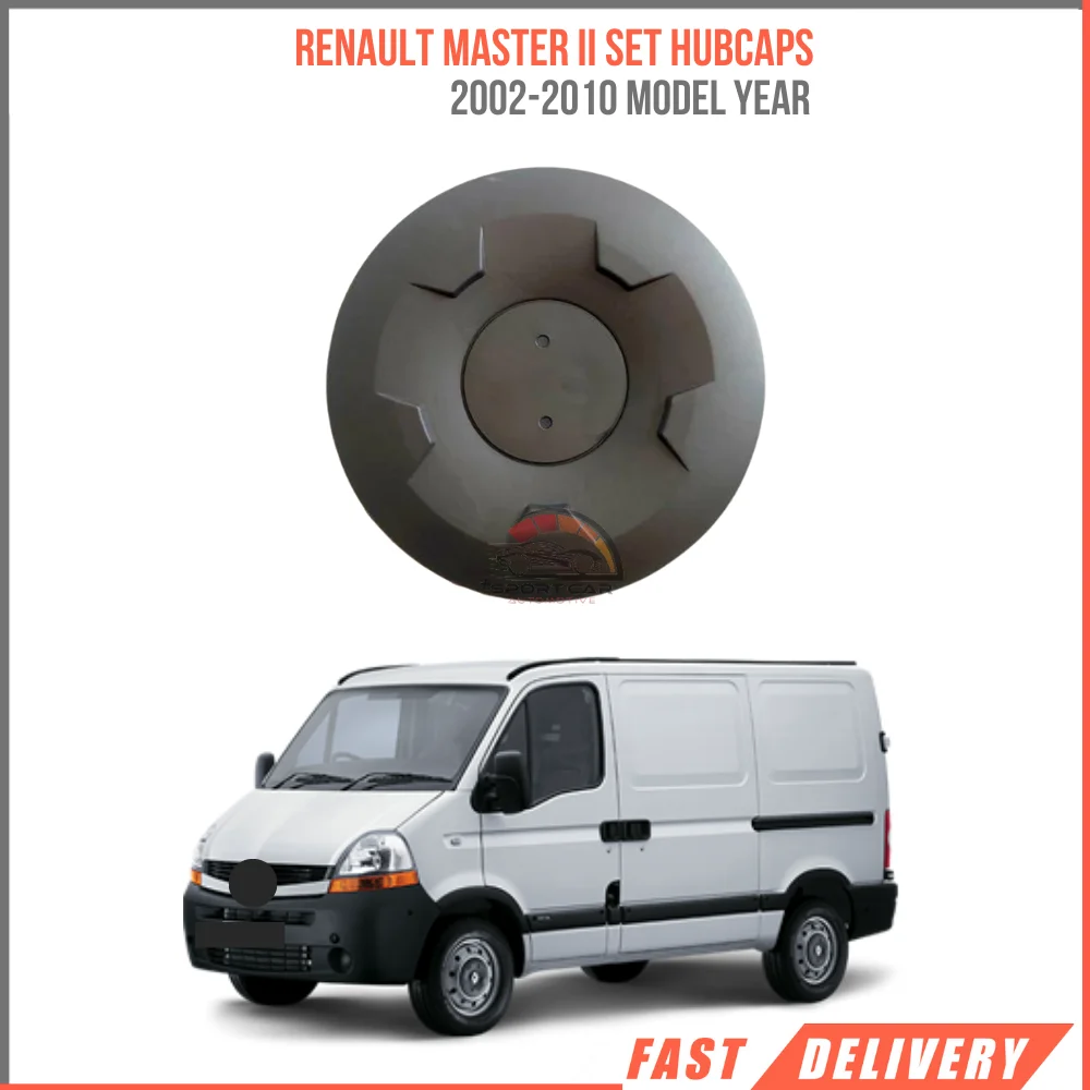 FOR RENAULT MASTER II SET BUMBER COVER WITHOUT emblem black color 2002-2010 high quality reasonable price 8200035453