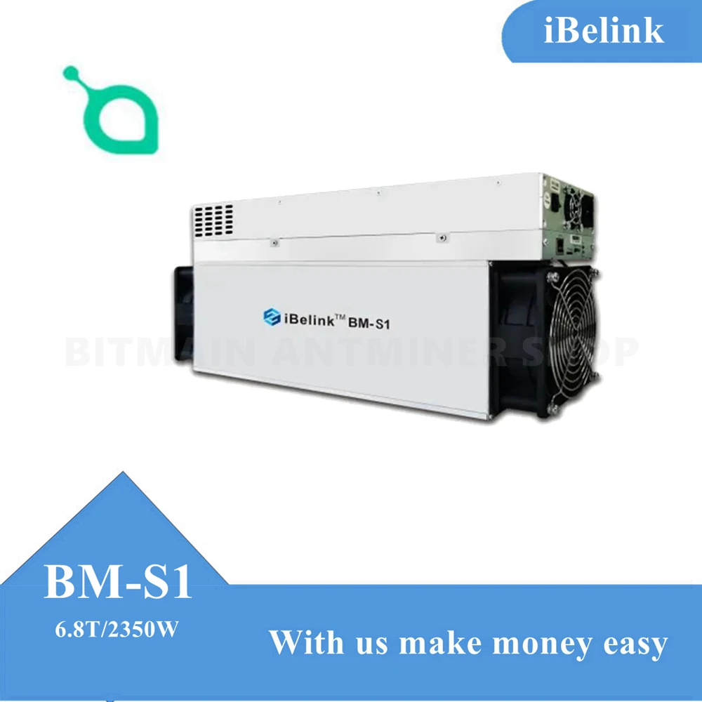 

Ibelink Bm S1 2250W Sc Coins 6.8th/S Miner High Profits for SC Coin Mining