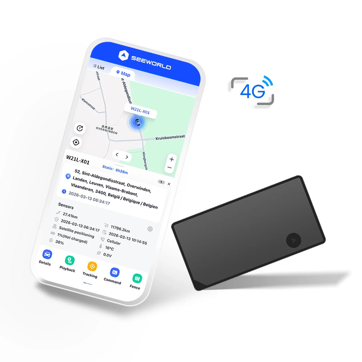 

Новый ультратонкий беспроводной 4G GPS-трекер с аккумулятором на 5000 мАч и датчиком освещенности для управления активами и автопарком