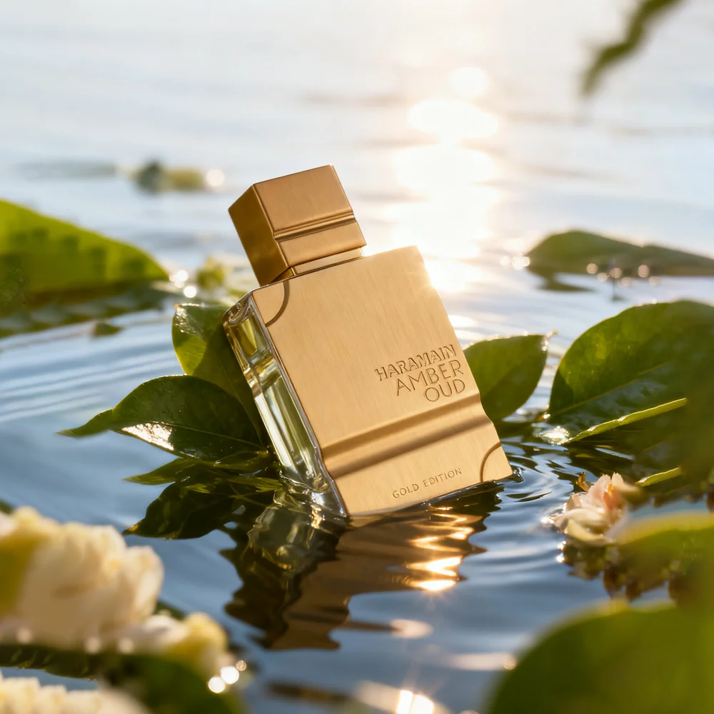 بخاخ Al Haramain Gold Edition EDP، عطر Amber Woody للجنسين، عطر هدية عيد الميلاد طويل الأمد