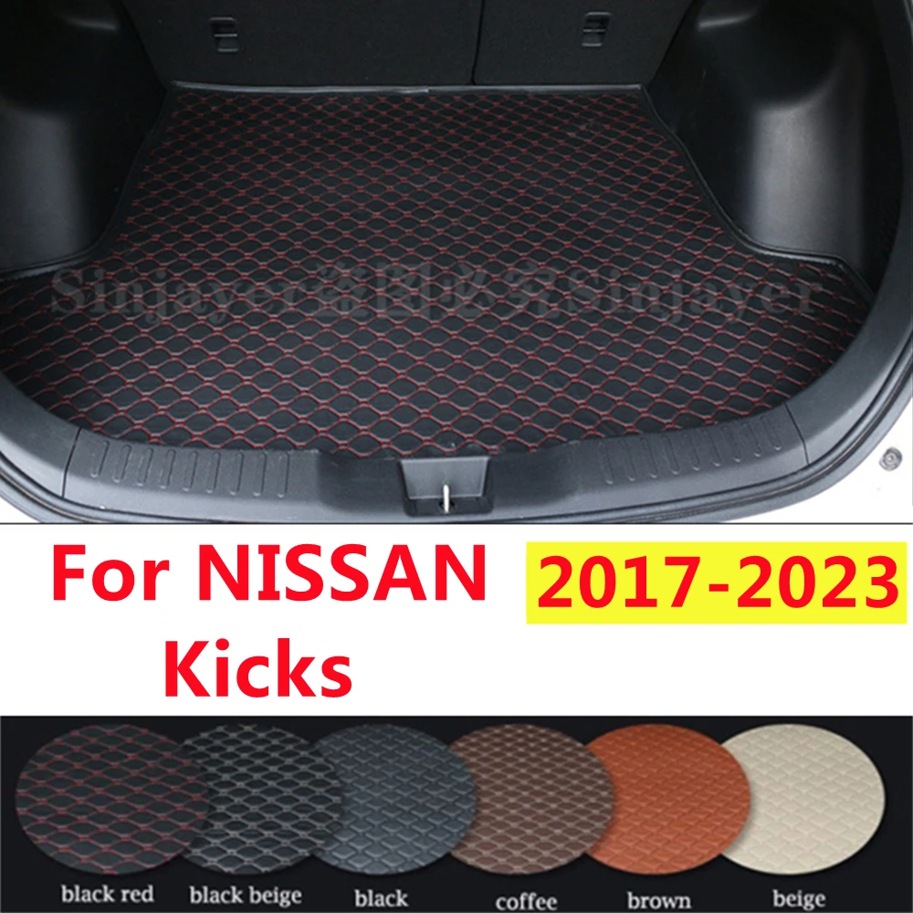 

Коврик для багажника автомобиля SJ, подходит для Nissan Kicks 2023 2022 2021 2020-2017