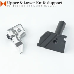 401-72528 700-00403 Upper & Lower Knife Support Fit JUKI MO-6804S,6814S Industrial Overlock Sewing Machine Blade Holder Bracket