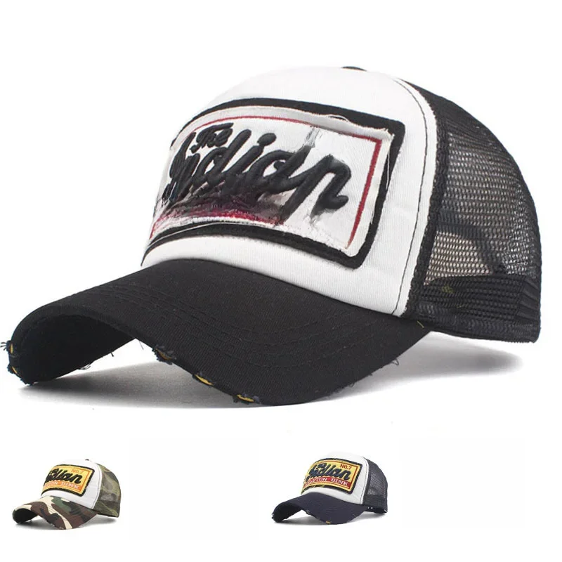 Casquette de Baseball en maille brodée de lettres pour papa, Streetwear, mode Snapback Hip Hop extérieur Y2K, chapeaux de camionneur Gorras F2719 pour femmes et hommes
