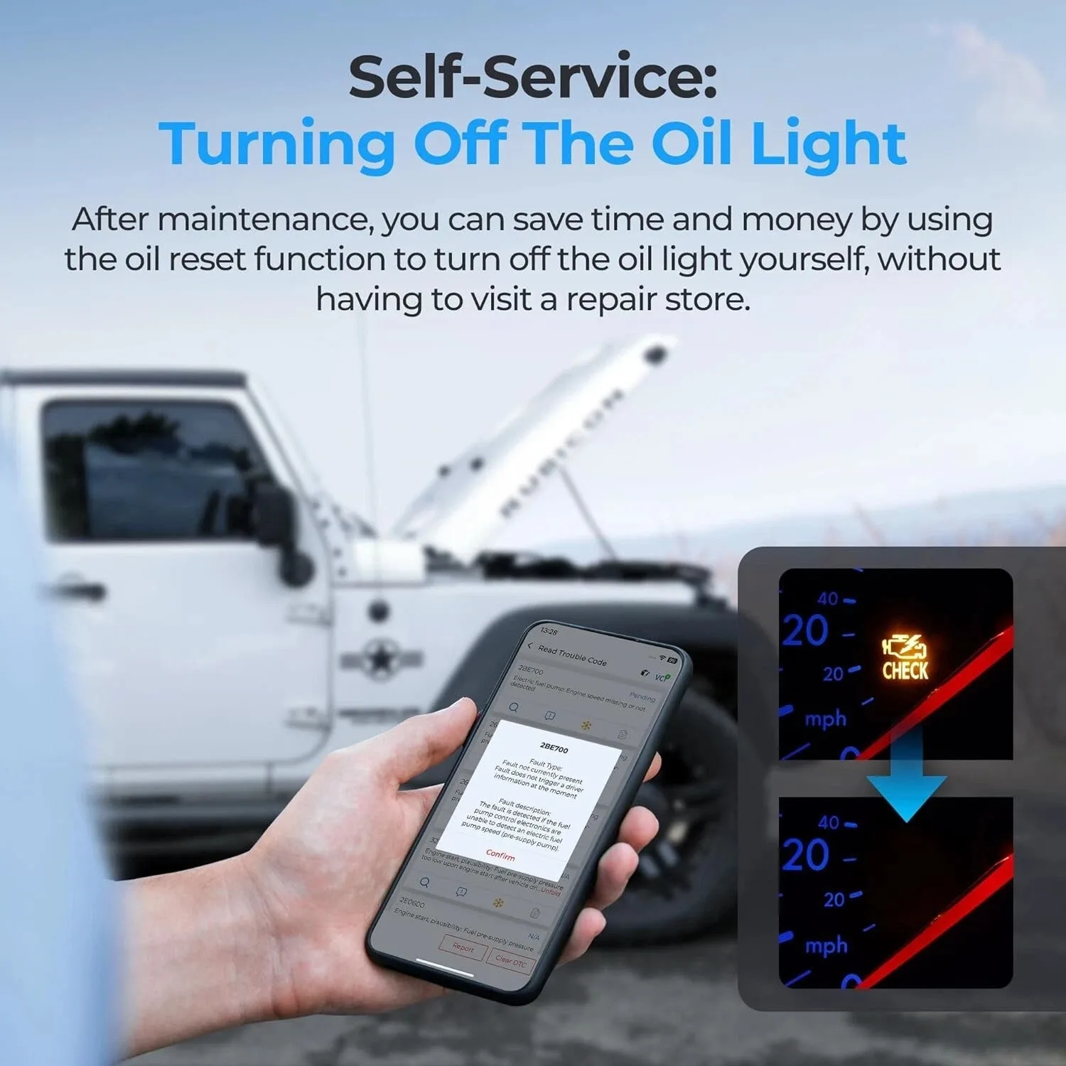 TOPDON TopScan Lite AI Smart Scanner DTC Repair Guide OBD2 ECU Code Reader 8 Resets CAN FD Bluetooth All System Diagnostic Tool