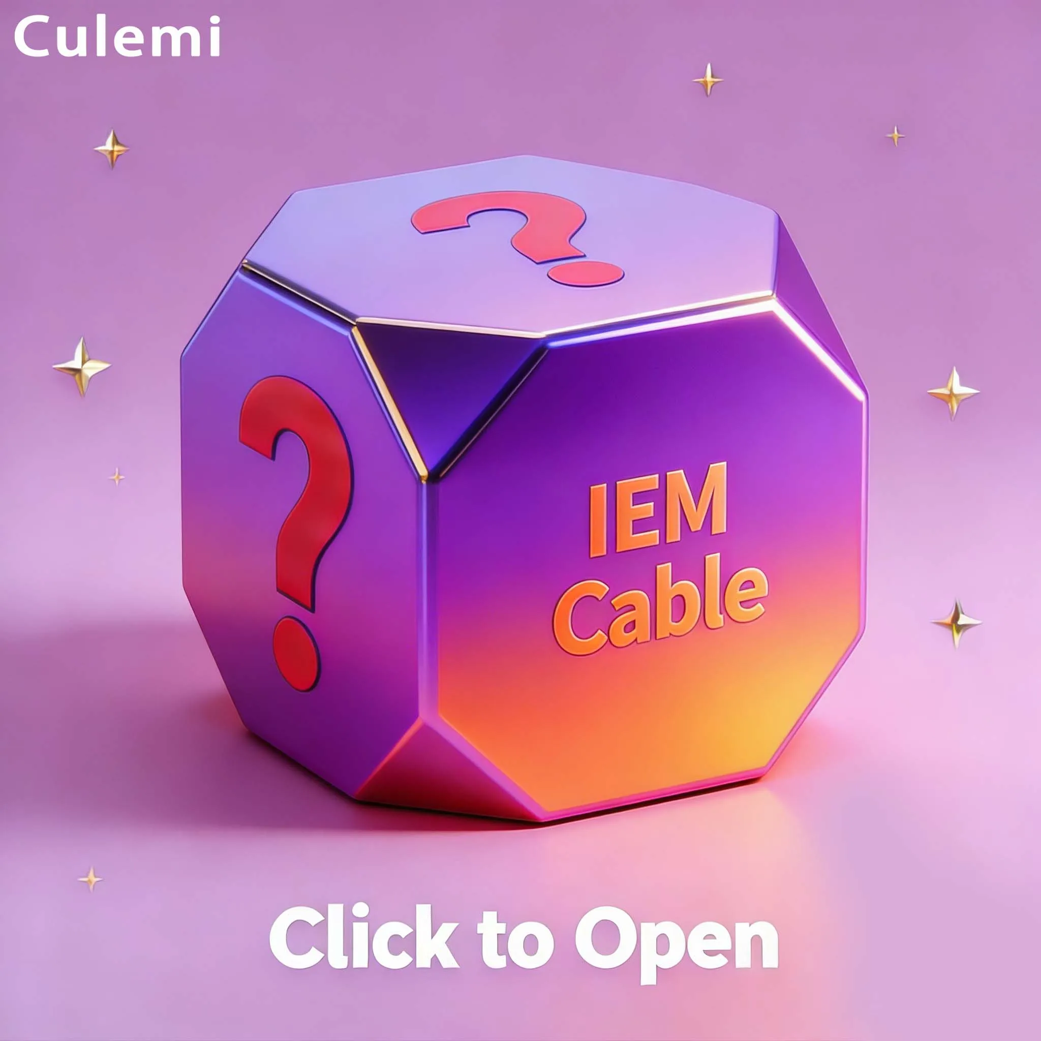 Culemi-Anniversary Sale IEM Cable lucky Box