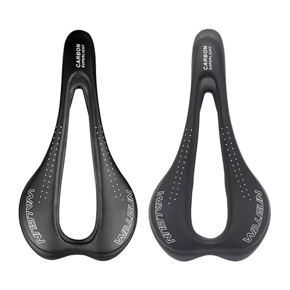 AliExpress WALGUN Ultra-light Carbon Bicycle Saddle Hollow MTB Road for Men Women Breathable Comfortable Bike Seats High Rerformance Cycling Parts