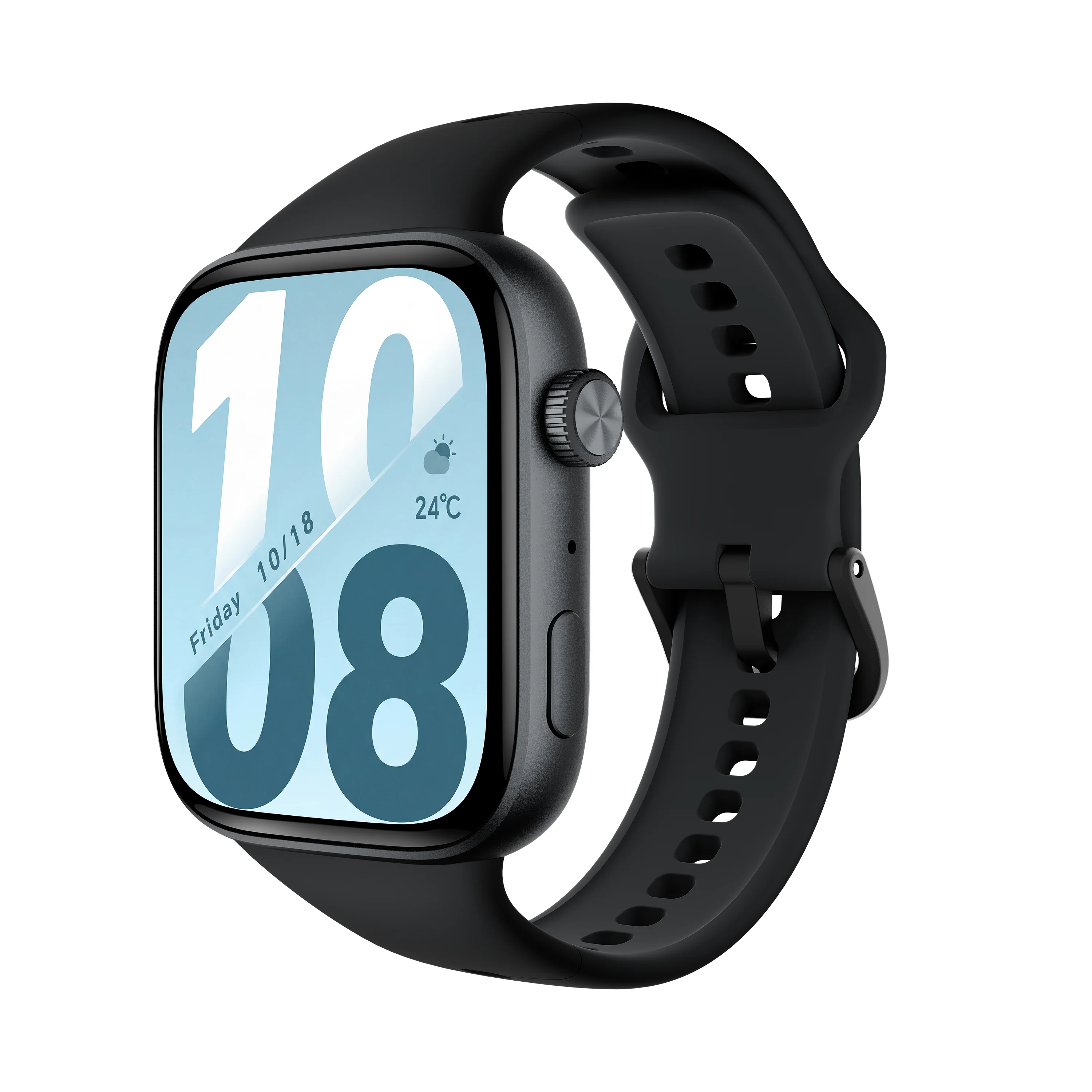 HONOR Watch X5i, écran AMOLED de 1,97 pouces, autonomie de 21 jours, appels Bluetooth, moniteur de fréquence cardiaque et de SpO2 24h/24 et 7j/7, 109 modes sportifs, montre de fitness légère de 28 g pour Android 9.0+ et iOS 15.1+