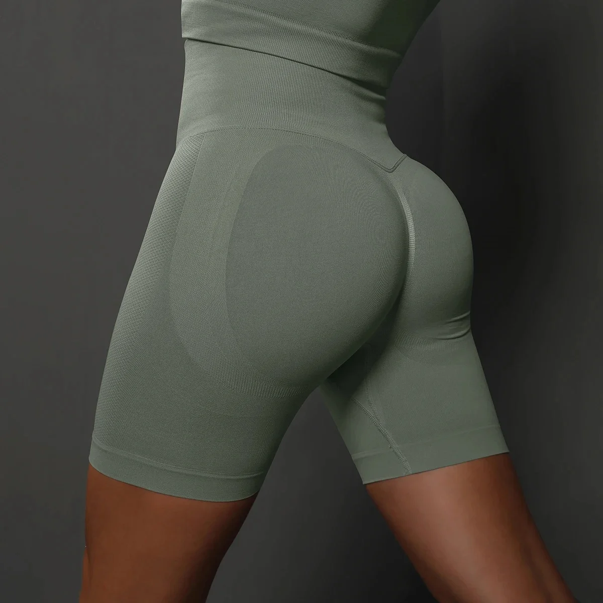 AliExpress Hamidou Yoga Shorts Women Sports Shorts Seamless Gym Workout Shorts High Waist Push Up Fitness Sports Shorts Cycling Shorts