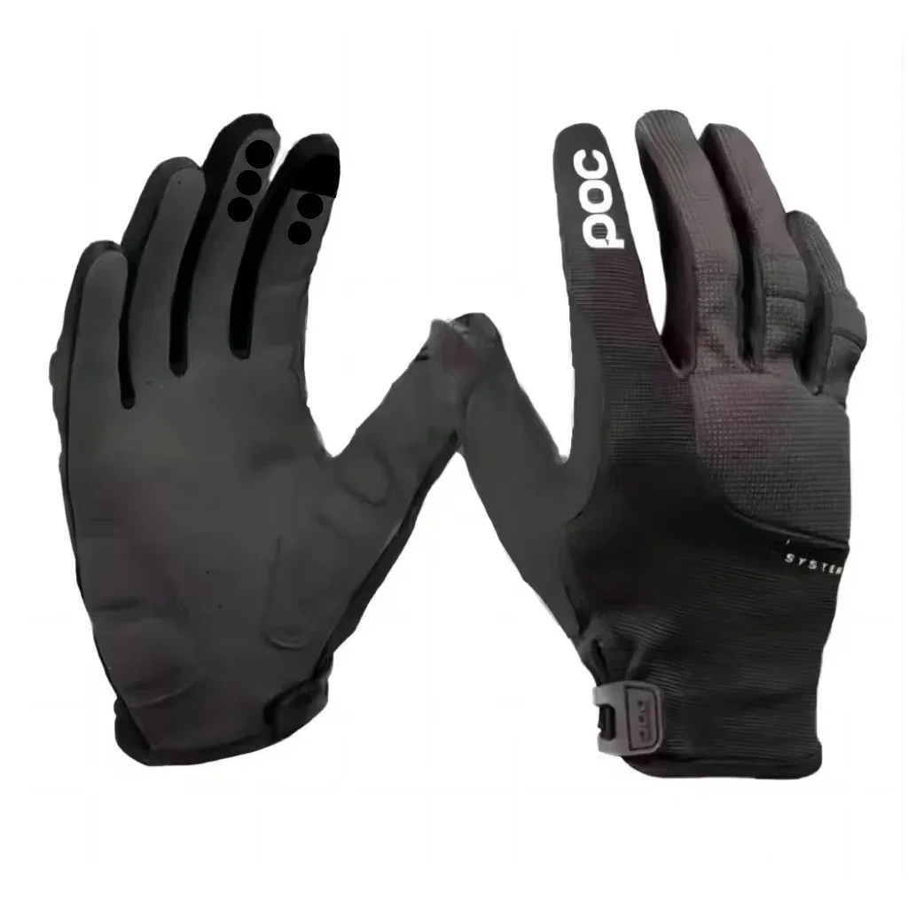 AliExpress POC 25 poc 2 colour dh mx bike long finger all-season model wearable and comfortable riding gloves universal