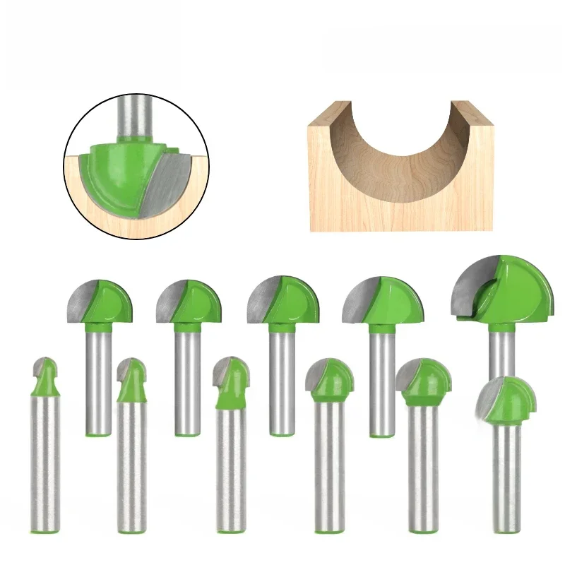 Intlshaft 8MM tige couvercle boîte BIT routeur BIT bois travail fraisage coupe pour bois BIT FACE MILL