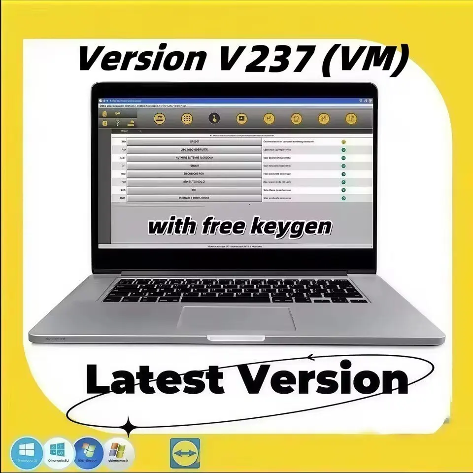 Latest 2025 Clip V237 Latest Software With Keygen For OBD2 Diagnostic Software Auto Repair Software