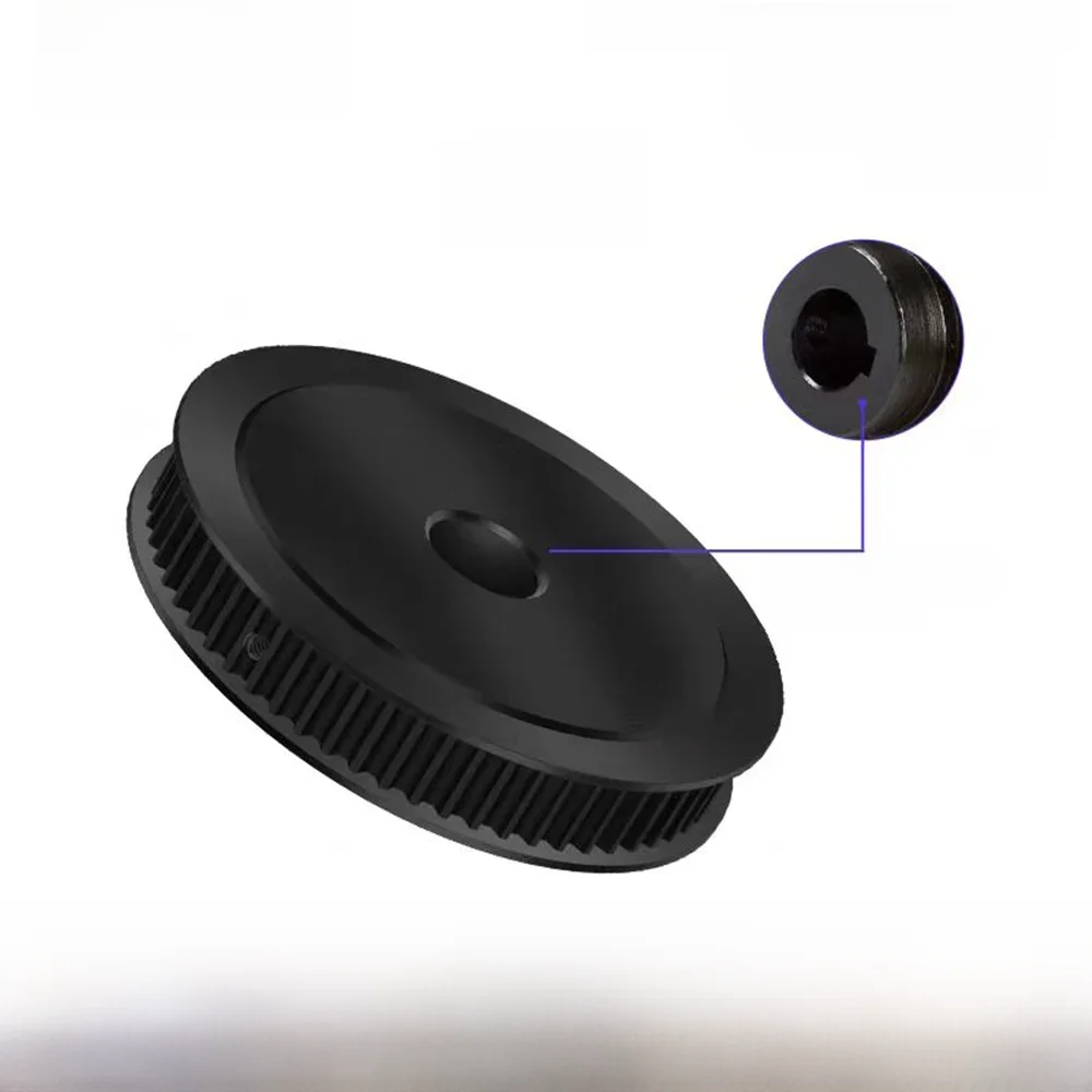 30 Teeth HTD5M 45# Steel Timing Pulley HTD 5M 30T Synchronous Wheel for Belt Width 10/15/20/25 Bore 5/6/6.35/8/10/12-28mm — zdjęcie 2