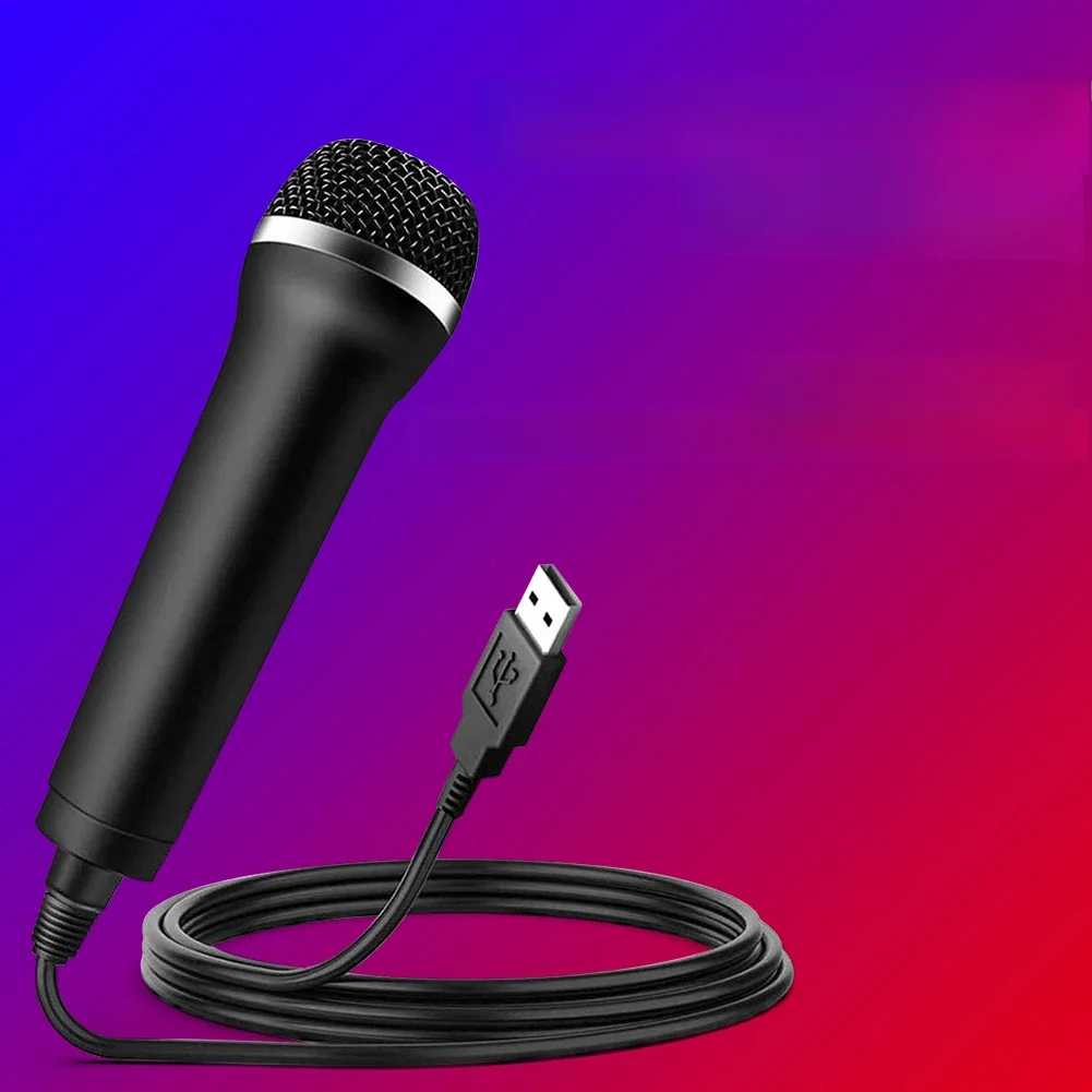 Microphone filaire USB universel statique, micro karaoké, Nintendo Switch, Wii, PS4, Xbox, PC, chat, jeu, podcast