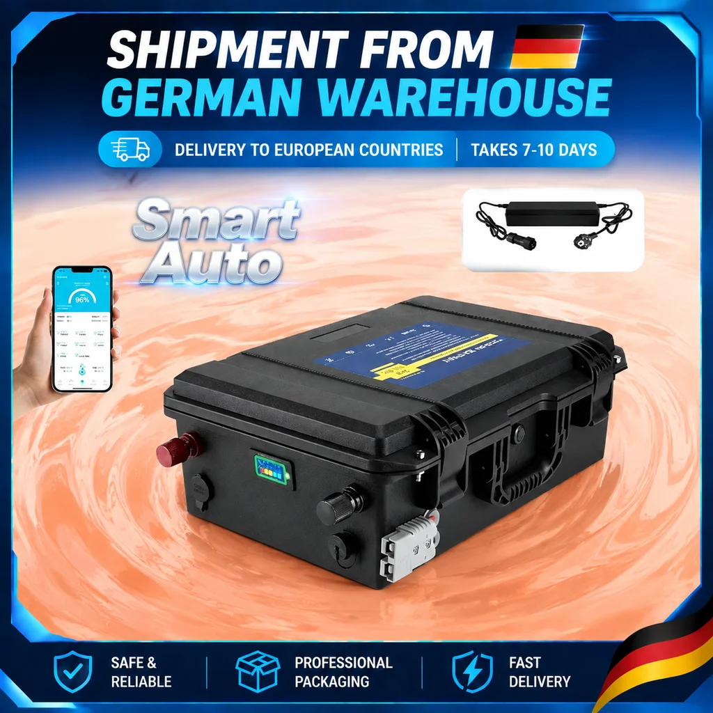 Image of 36V LiFePO4 Batterie 100Ah 120Ah 150Ah Versiegelte Lithium-Eisenphosphat-Akku für Wechselrichter, Elektromotor, Solar-Heimenergiespeichersystem