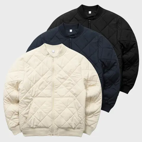 남성 경량패딩 누빔 퀄팅 깔깔이 남녀공용 숏패딩