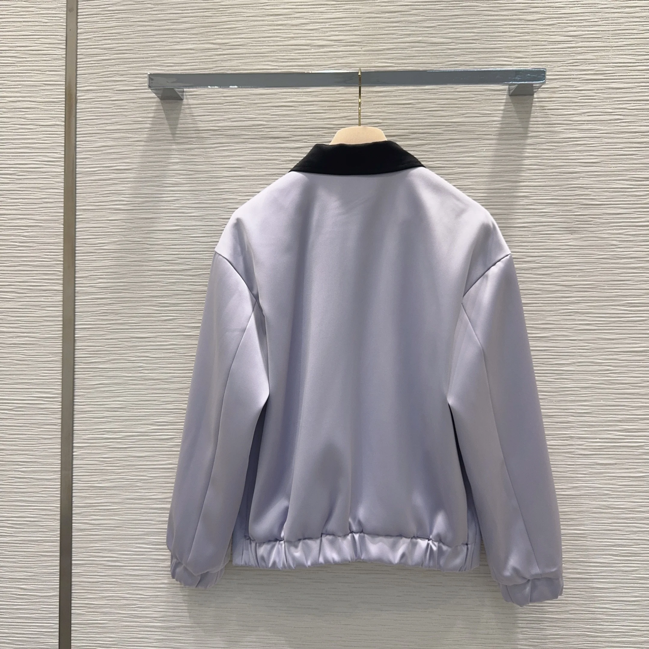 

Осень 2024, новый продукт, женское фиолетовое пальто, повседневное и элегантное 401