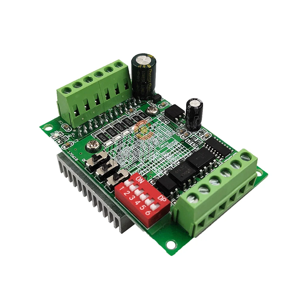 TB6560 3A Stepper Motor Drive DC10-35V Board CNC Single Axis Controller Module 10 Files Motor Drives