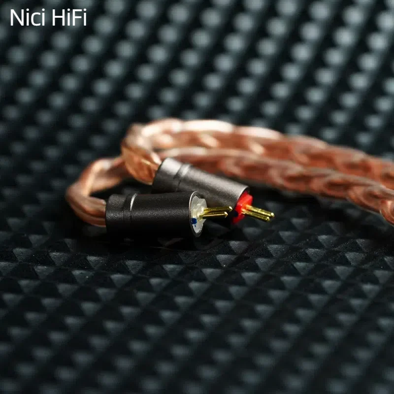 Nici HiFi-13 6-жильный кабель для наушников MMCX/0,78 2-контактный/стерео 3,5 мм, сбалансированный 4,4 мм, сменный кабель для обновления IEM