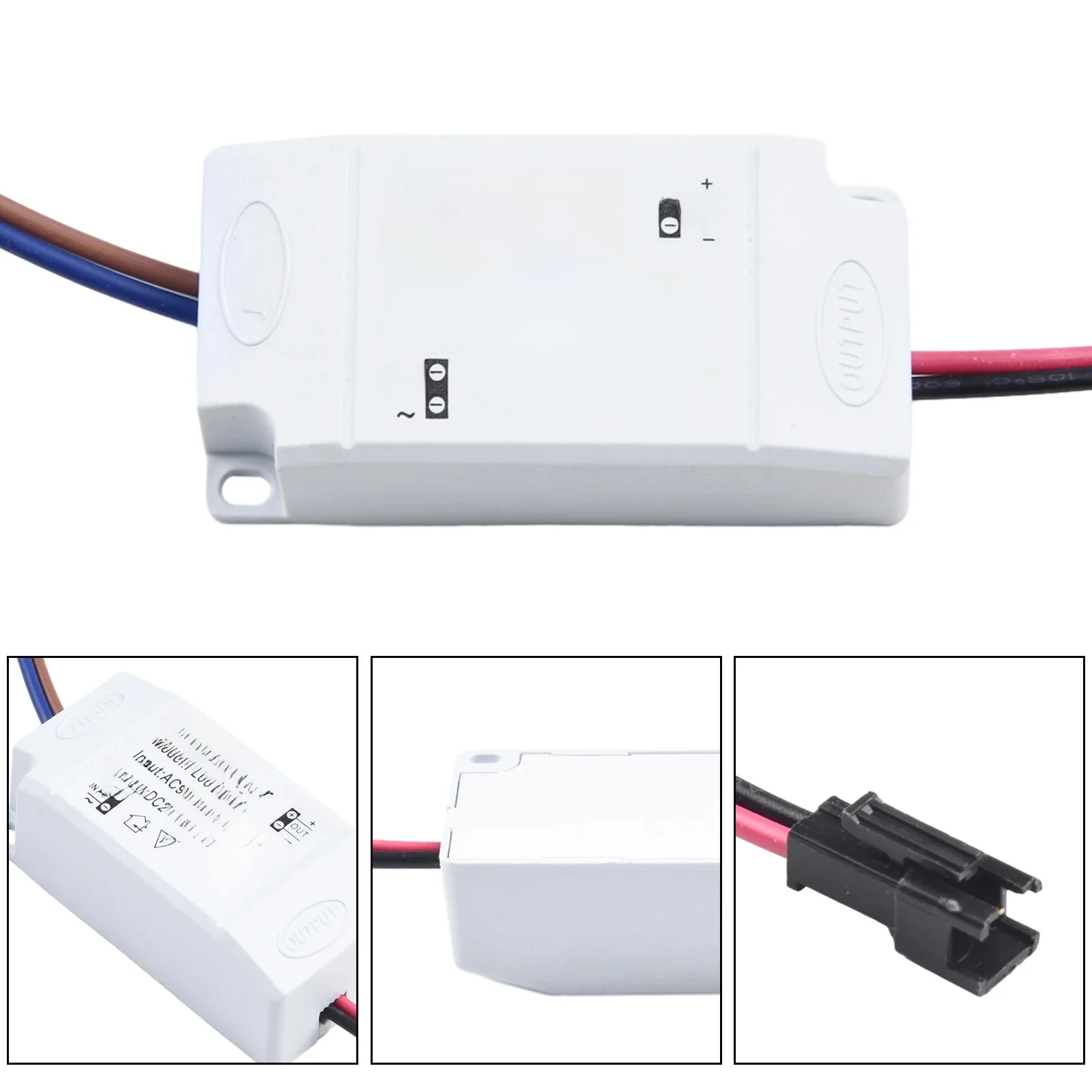 Adaptateur d'alimentation pour pilote LED AC90 ~ 265V 3 ~ 24W, transformateur pour lumières LED 3W 4-7W 8-12W 13-18W 18-24W, outils électriques, 1 pièce