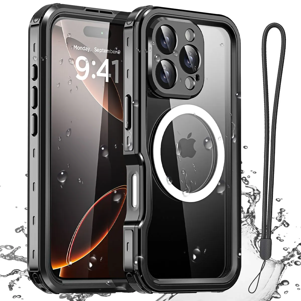 Heavy Duty Waterproof Magnetic Case for iPhone 16