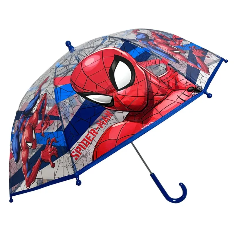 Umbrella spiderman marvel transparent 46-48cm,marvel,nino, gift.