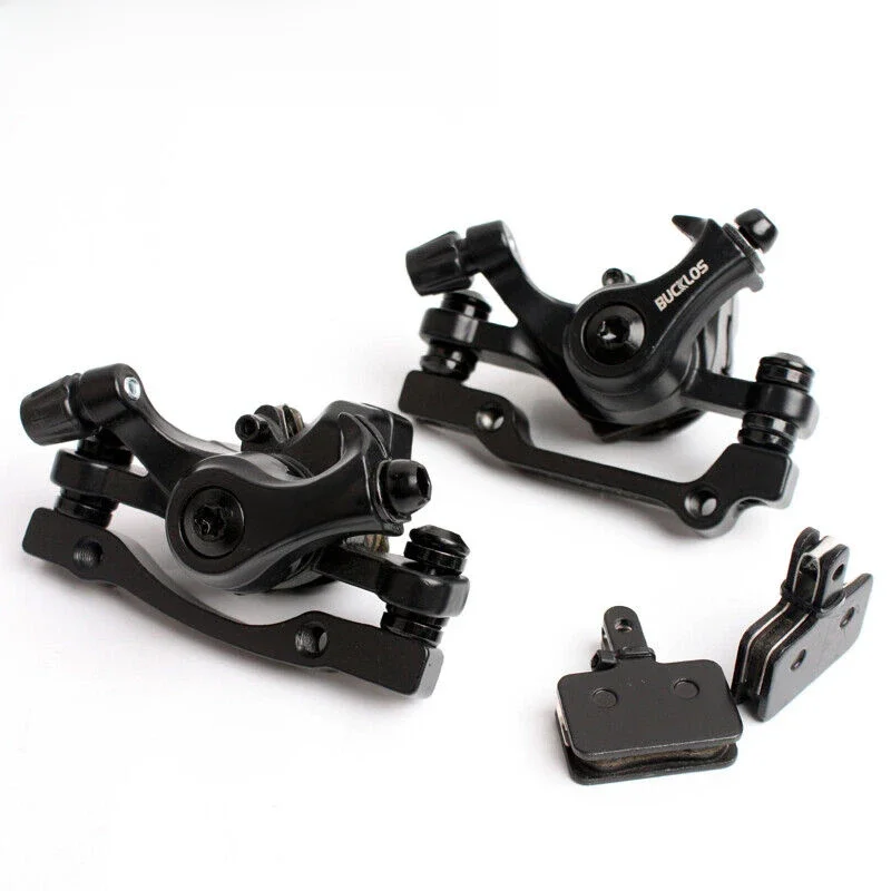 AliExpress NONE BUCKLOS Bicycle Disc Brake Caliper 160mm Front/Rear Line Pulling  Disc Brake Aluminum Alloy Mechanical Brakes Calipers MTB Part