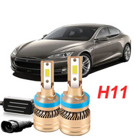 18000LM High Power H11 Turbo Auto Headlamps 150W  H11 12V 24V Upgrade Cob Chips Car LED Headlight