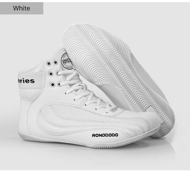Trainings-Wrestling-Schuhe für Männer und Frauen Atmungsaktive Fitness-Boxschuhe Professioneller Fußschutz Hochwertige Wrestling-Schuhe – Detail 15