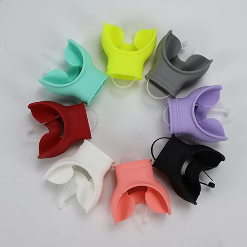 Embout de plongée sous-marine en Silicone sans BPA, embout de plongée en apnée profonde, régulateur de tuba, accessoires