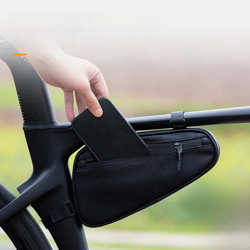AliExpress OFFBONDAGE Riding Bag Bike Triangle Rod Bag Reflective Waterproof Portable Detachable Large Capacity Bike Bag Bike Accessory
