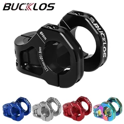 BUCKLOS Bike Short Stems 35mm 40mm High Strength MTB Bicycle Handlebar Table CNC Aluminum Alloy Hollow Cycling Power