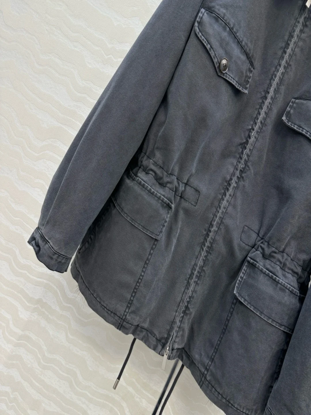 2025 Women's Fur Jacket, Natural Mink Fur Jacket, Real Mink Fur Coat