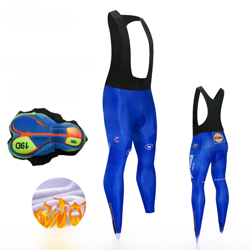 AliExpress Winter Thermal Pants Quick Step Men Cycling Team Bike Fleece Bicycle Trouser Tight MTB Wear Pantalone Ciclismo Invernale Uomo