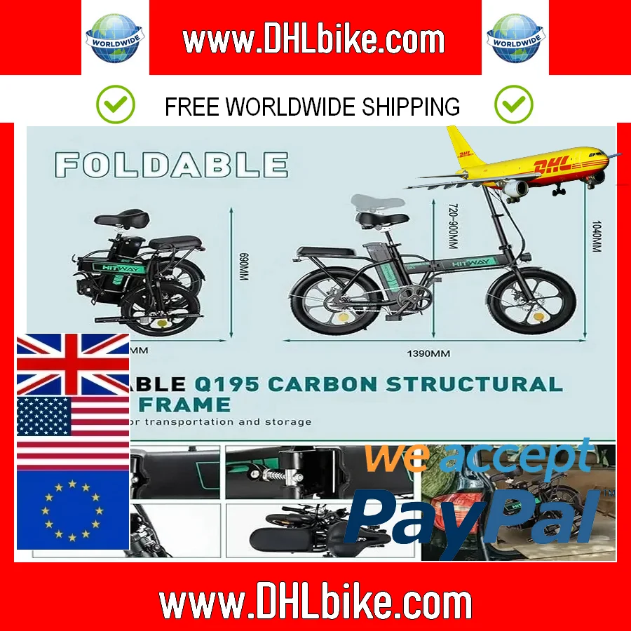 Electric Bike for Adults, E Bike with 36V/12Ah Removable Battery 16